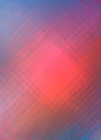 WV6150, FA, rot, magenta, blau, mehrschichtig, diagonal gesetzt, o.J., &Ouml;l auf Papier, 102 x 73 cm